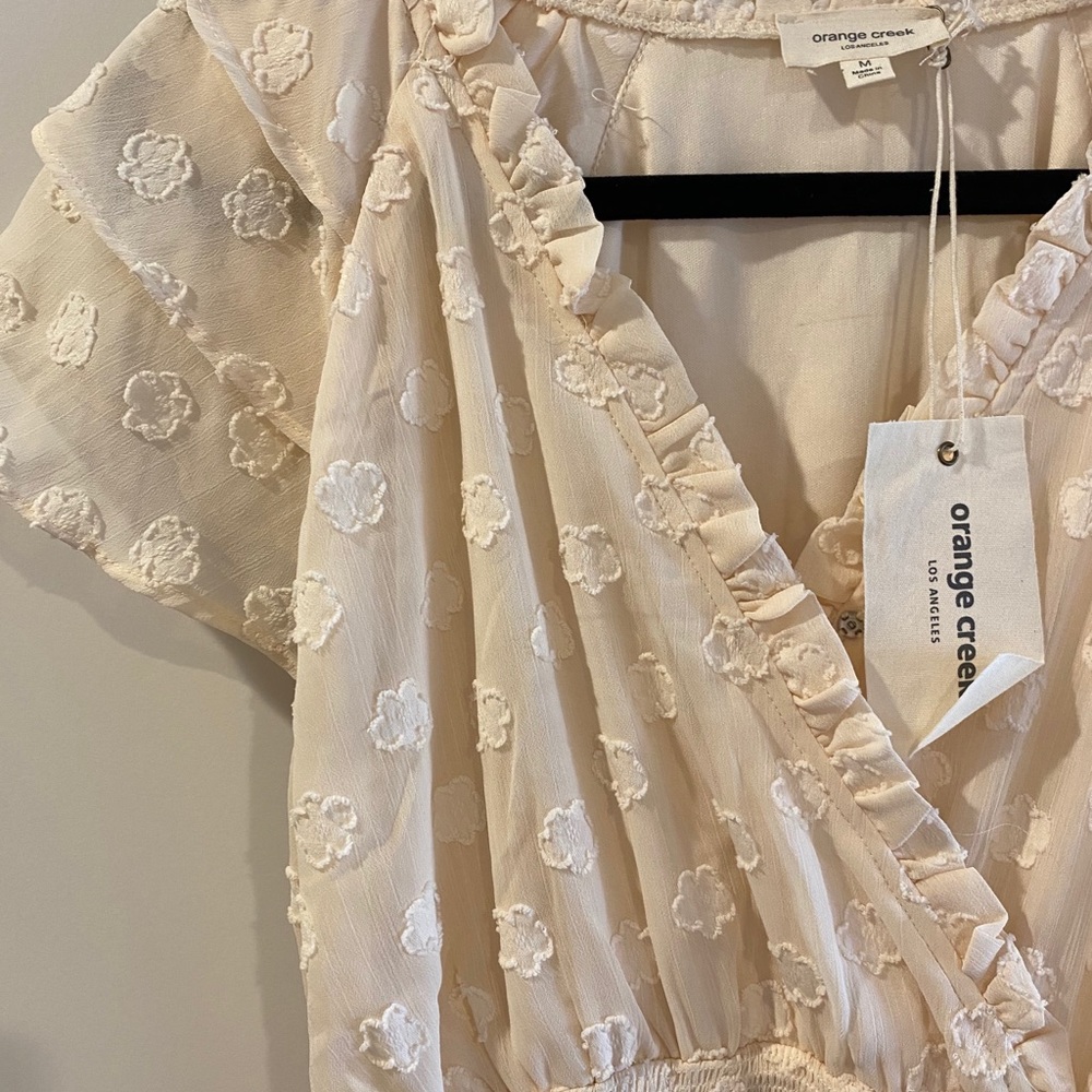 Here’s to you - cream midi dress